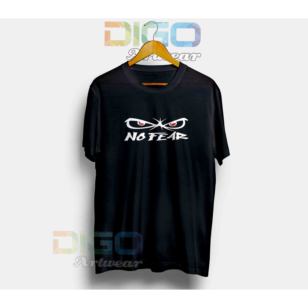 kaos baju distro no fear premium terbaru keren