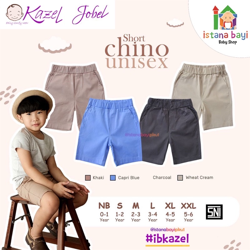 Jobel x Zebe Shorts Chino Unisex edition - Kazel chino unisex/Chinos Pants