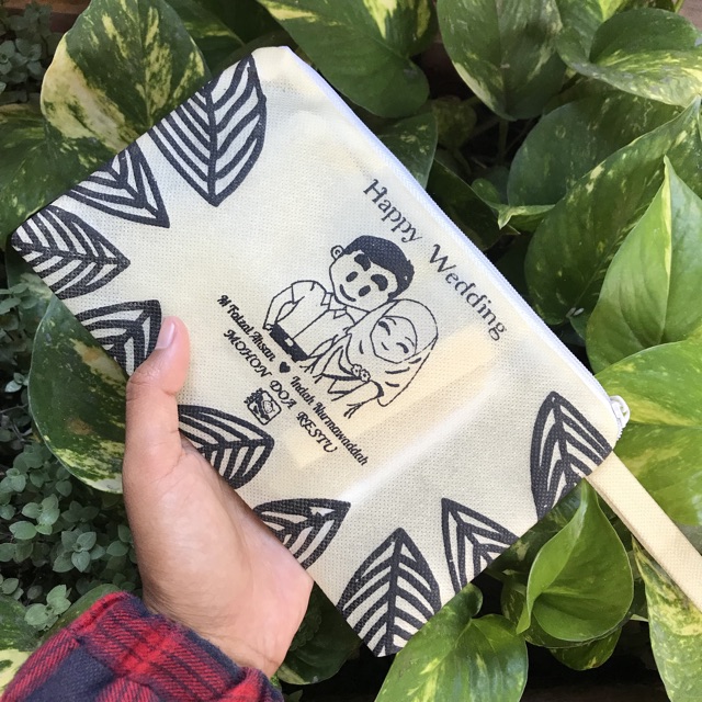 SOUVENIR POUCH KOSMETIK  SERBA GUNA | DS 20.12