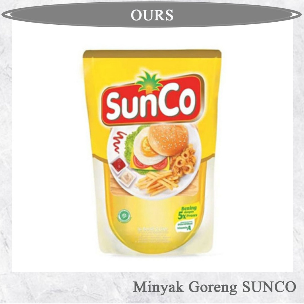 

SUNCO minyak goreng 2 liter pouch sunco 2L OURSHOPNOW