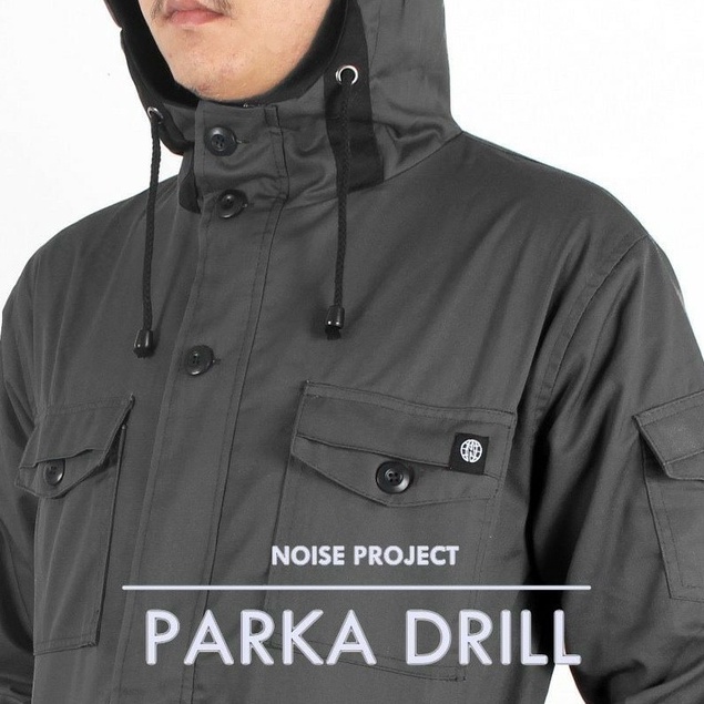 PARKA JACKET DRILL NOISE PROJECT ORIGINAL