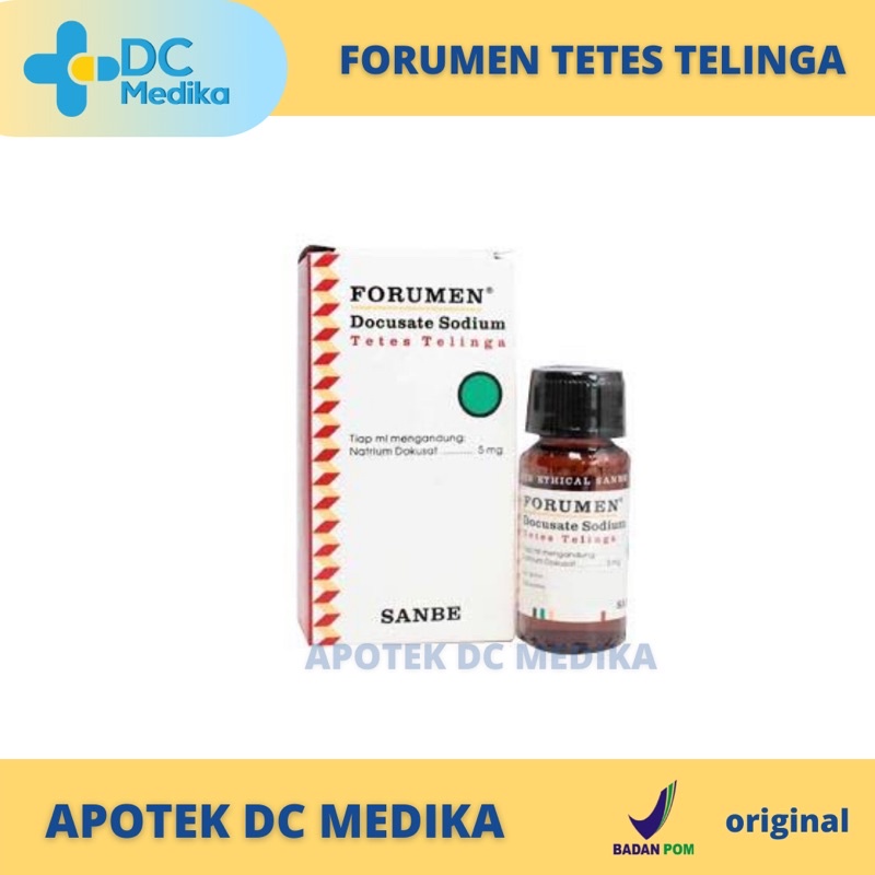 Forumen Tetes telinga / Tetes pembersih telinga