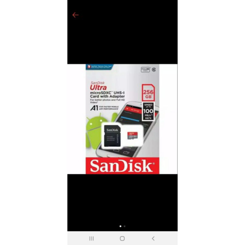 Sandisk micro sd