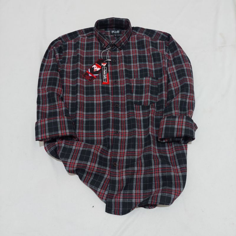 Kemeja Flanel Impor Pria Distro Flannel Lengan Panjang Pria,Kemeja Kotak Kotak Pria Lengan Panjang-Merahjambu