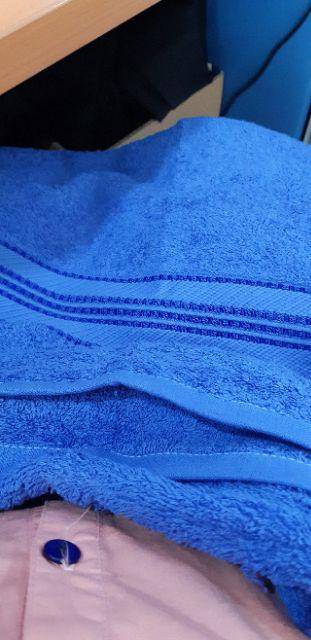 Rc Cotton Club Handuk Mandi 70x135cm / Handuk Mandi Dewasa Motif Polos Garis Putih By Terry Palmer