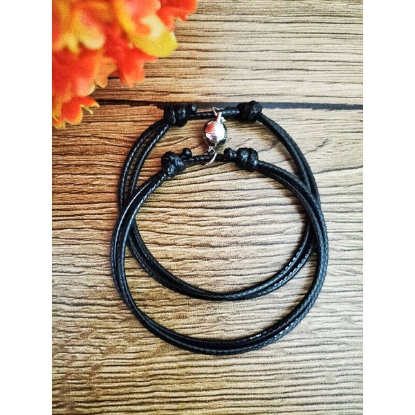 gelang couple magnet Murah / Gelang tali Hitam couple sahabat atau pacar /gelang couple magnet best 