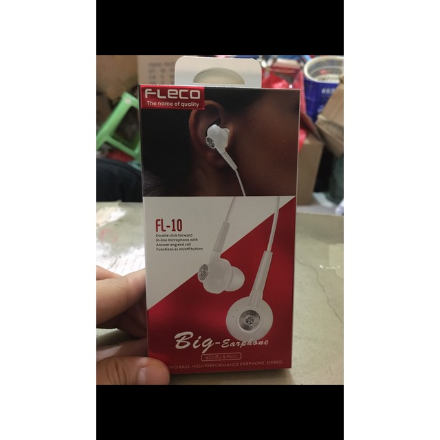 Headset fleco super bass fl-10 headset bluetooth murah