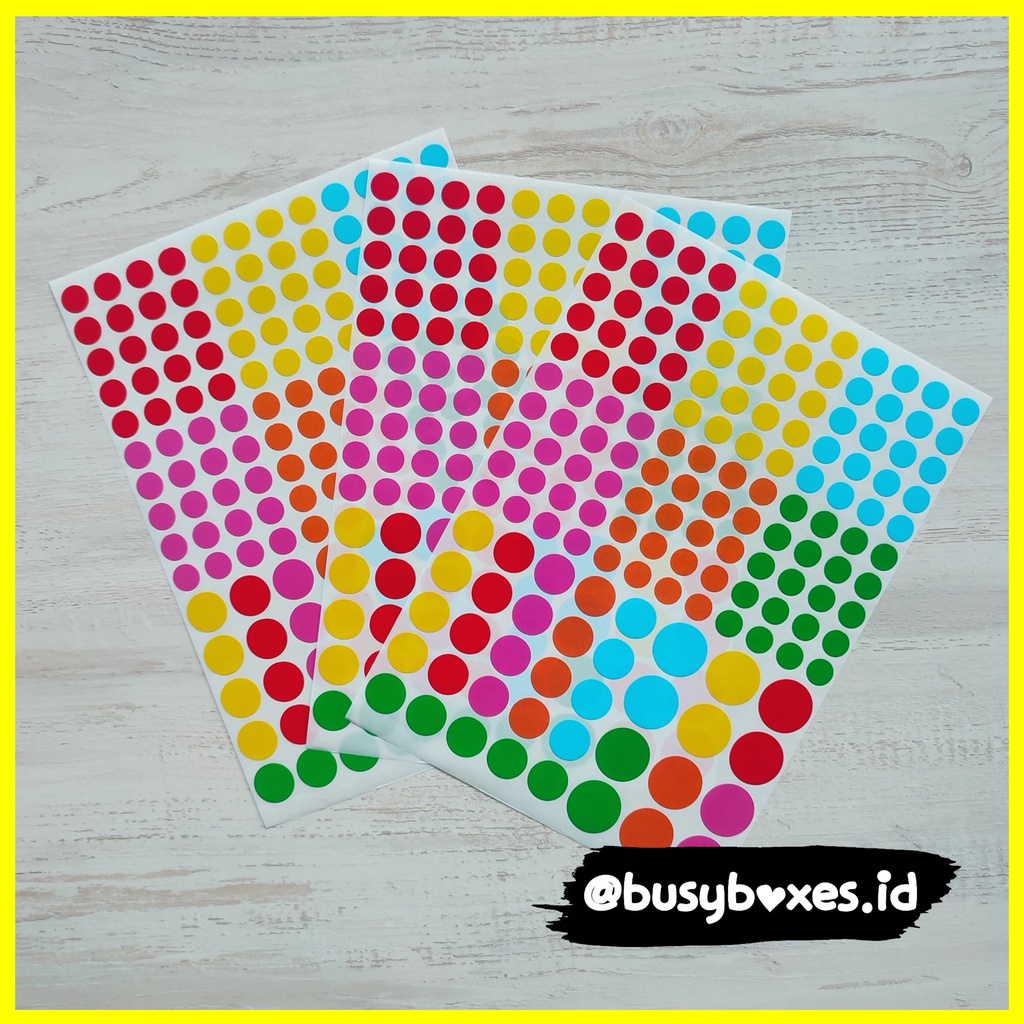 [busyboxes.id] Mainan Edukasi Menempel Sticker seri   burung bola