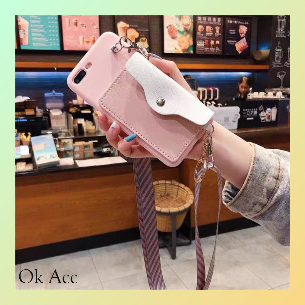 Casing Tali Panjang for Xiaomi Redmi A1 A1+ A2 4A 4 4X 5 5A 5+5x 6 6A 6x7 7A 8 9 Prime 9A 9i 9C 9T 10 10C 10S 10T 11 11S 11T 12 12C 12T Lite S2 Ultra Poco C40 F3 F4 K40 M3 M4 M5 X3 GT NFC X5 5G FH72 WM