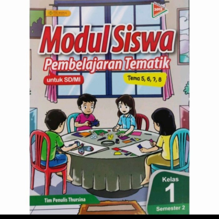 Jual BUKU MODUL SISWA PEMBELAJARAN TEMATIK KELAS 1 SD SEMESTER 2 ...