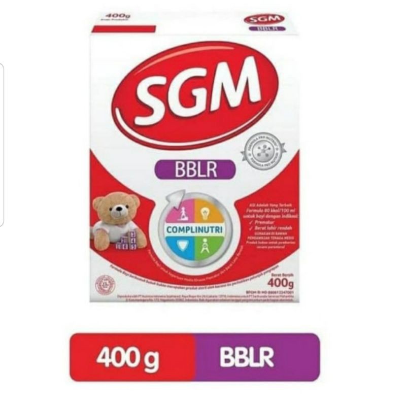 SGM BBLR complinutri Susu Bayi Prematur 200gr - 400gr