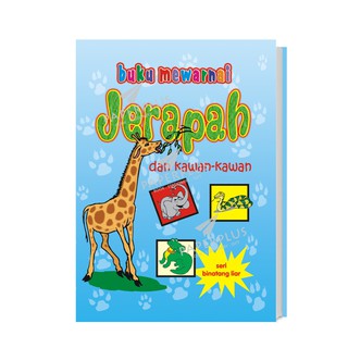 72 Gambar Mewarnai Binatang Jerapah Gratis