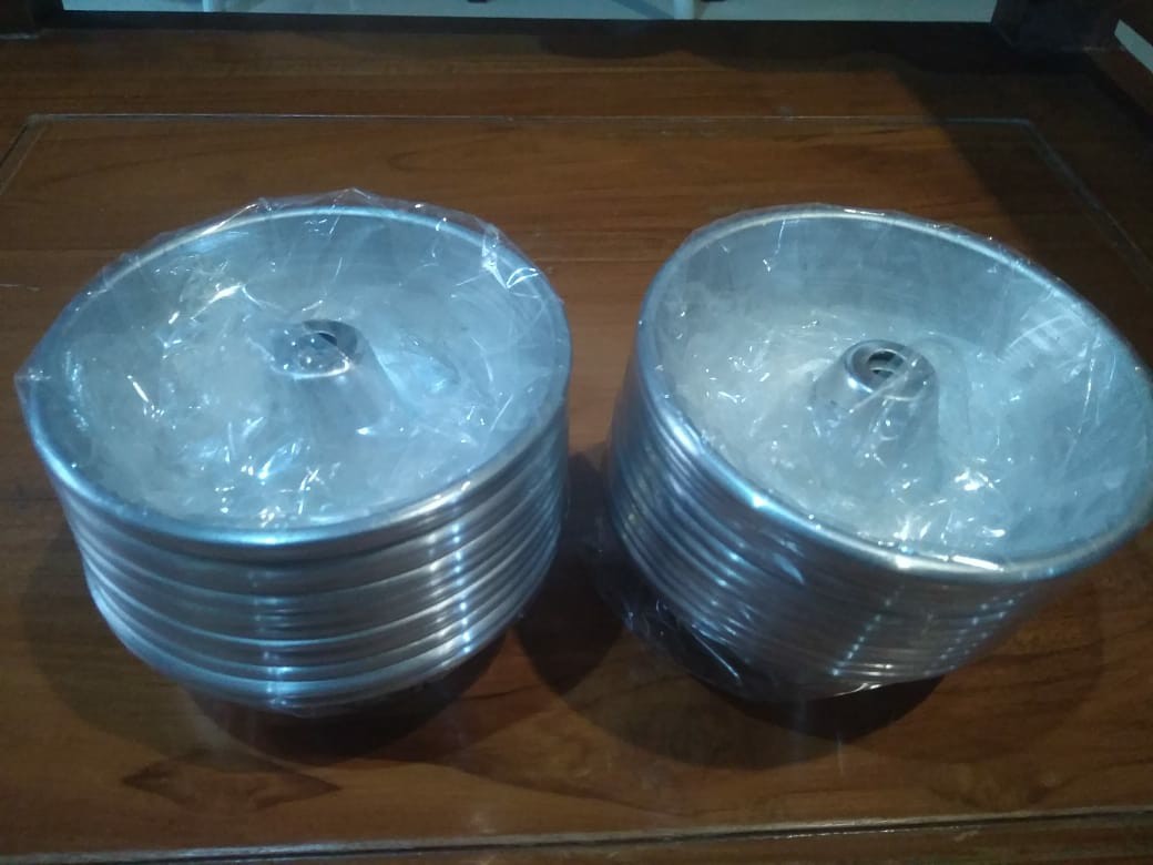 Loyang Bolu Mini Ukuran 10 Cm - 1 Lusin