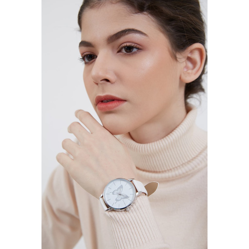 Berrybenka - Jam Tangan Kulit Wanita Sofia Jessy Butterfly-4