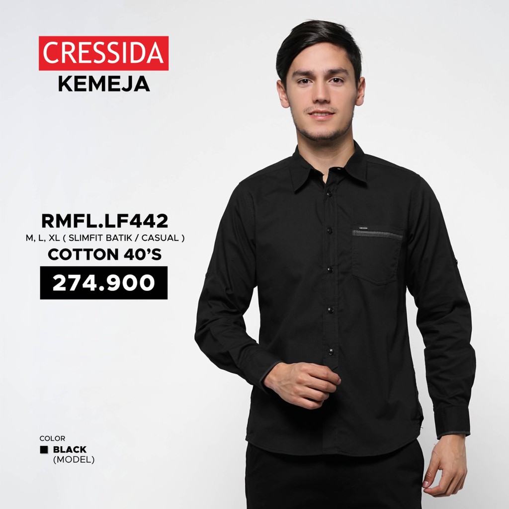 Kemeja Pria CRESSIDA. RMFL.LF442