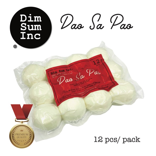 

DAO SA PAO FROZEN - pao isi kacang beku / frozen dimsum / makanan beku / bakpao kacang taosa