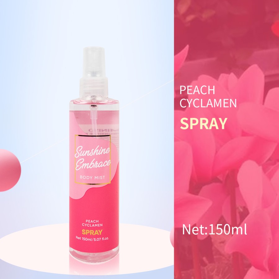 MINISO SUNSHINE EMBRACE Body Mist Parfum Spray Wanita Pria 150ml Pengharum Badan ORIGINAL