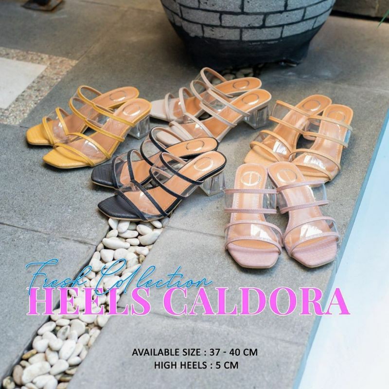 HEELS CALDORA HAK TAHU KACA