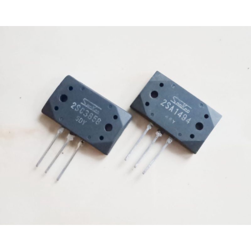 Transistor CABUTAN SANKEN SA1494 Dan SC3858 ORI