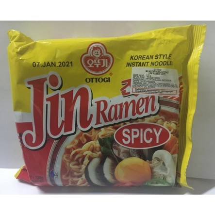 

OTTOGI JIN RAMEN HOT 120GR PAK