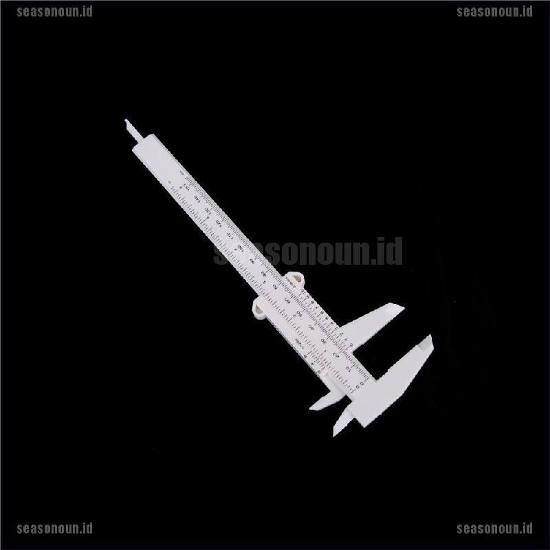 【sea】6 Inch 150mm Plastic Ruler Sliding Gauge Vernier Caliper Jewelry Measuring tool