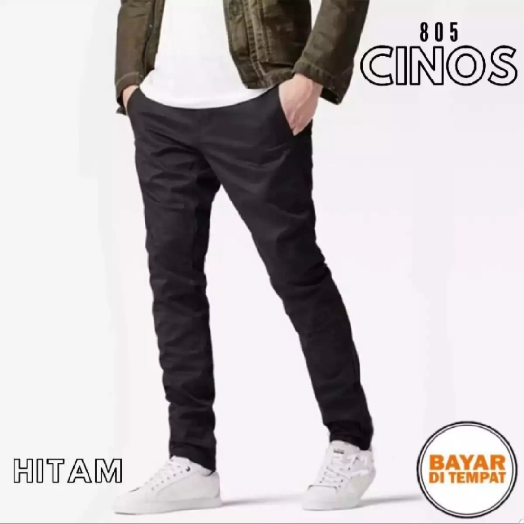 Celana Chino Pria Original Premium Bahan Tebel Adem Nyaman Dipakai