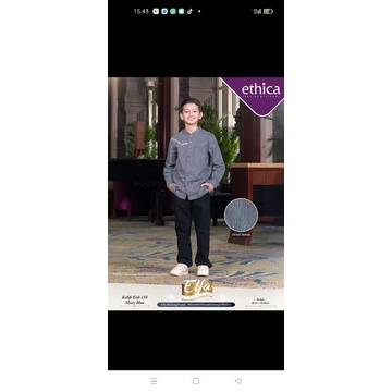 Ethica Kahfi Kids 158 Misty blue