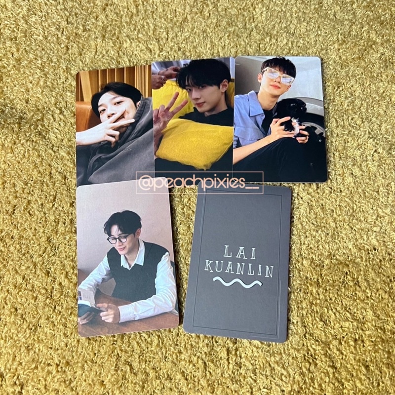 READY PHOTOCARD UNOFFICIAL LAI GUANLIN