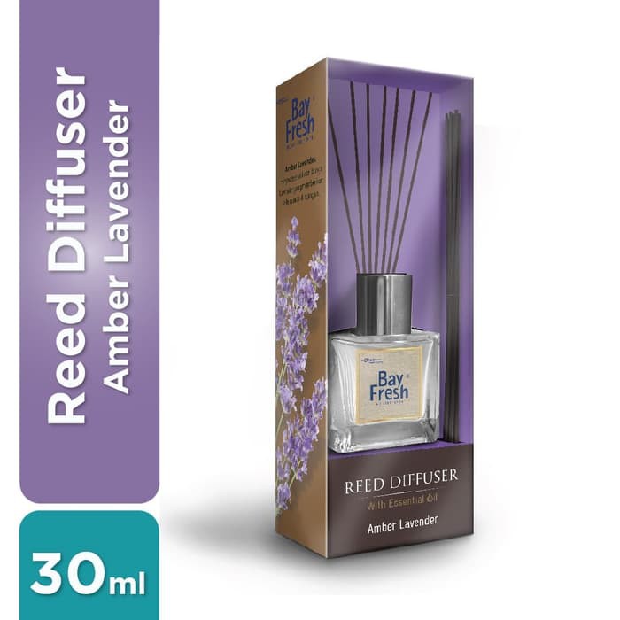 Bayfresh Reed Diffuser Device Pengharum Ruangan-Lavender