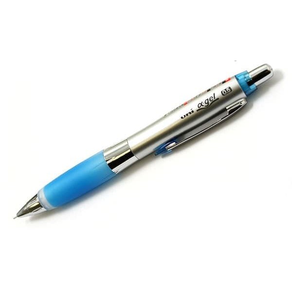 

Pensil mechanic anti pegel Uni ALPHA GEL SHAKER 0,5mm Silver Body