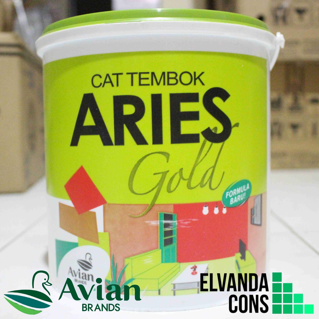 Cat Tembok Dinding ARIES GOLD Avian