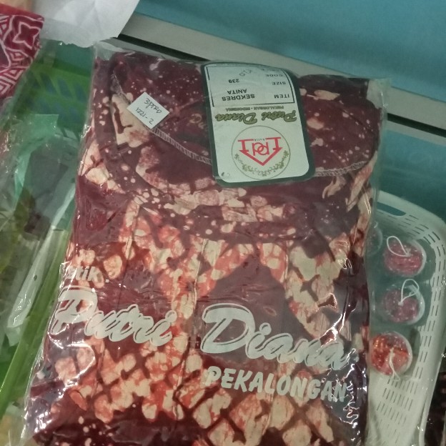 3# Sedress Batik Putri Diana, Batik Pekalongan.