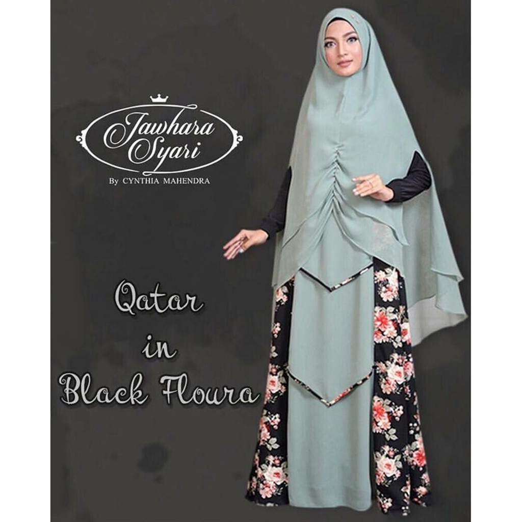 Syari QATAR by Jawhara / Set Dress Khimar
