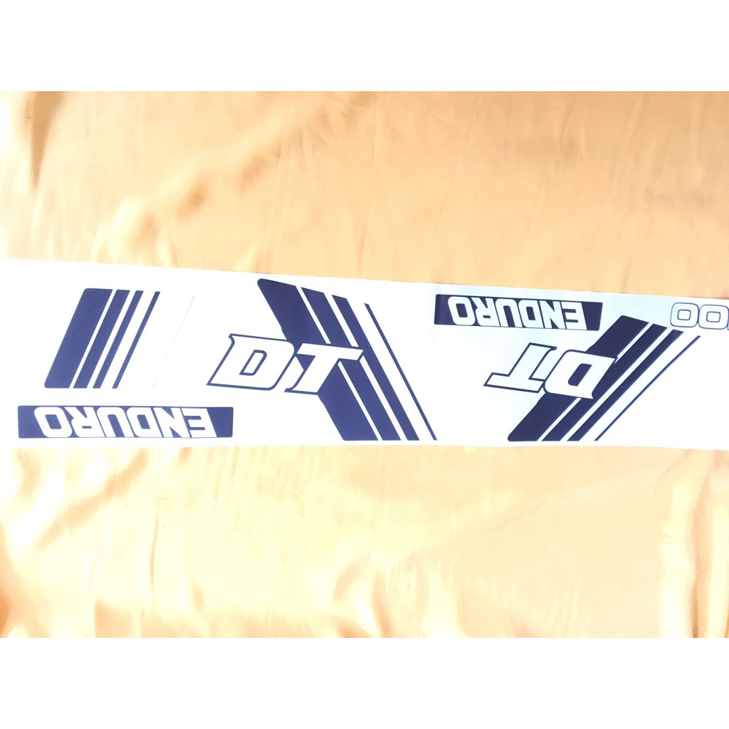 striping sticker stiker  dt100 dt 100 enduro KUALITAS PREMIUM
