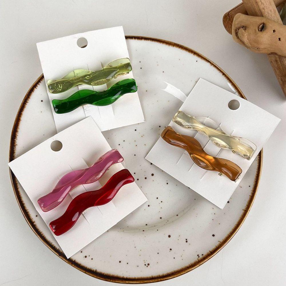 Agustinina Duckbill Klip Resin Fashion Rambut Jewlry Hiasan Kepala Rambut Patah Wanita Jepit