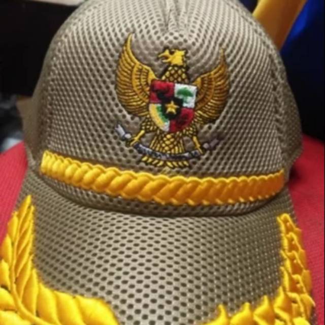 topi logo garuda/topi garuda/topi kades