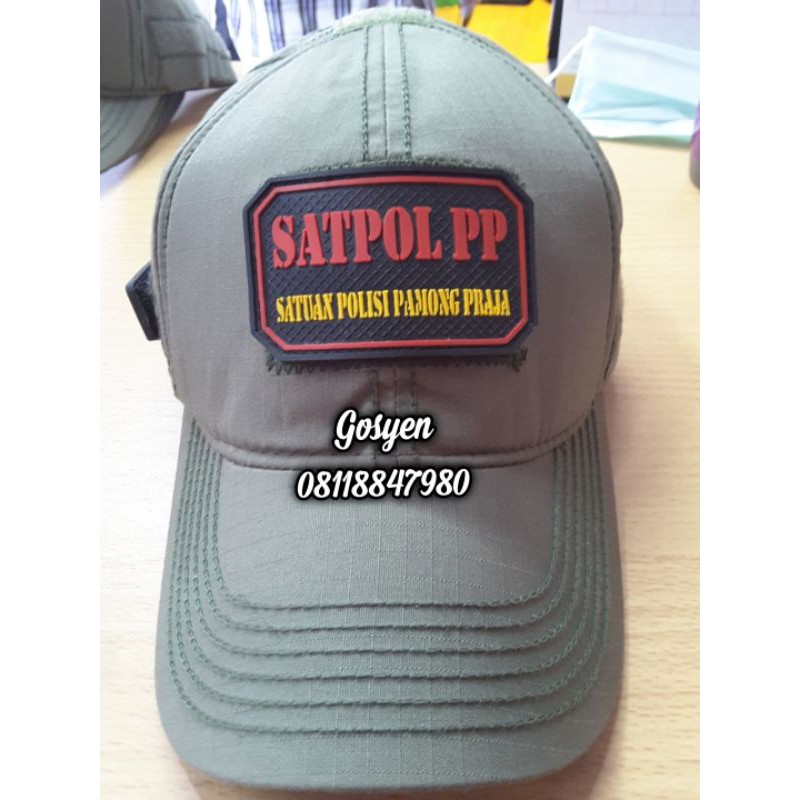topi satpol pp/topi tactical/topi velcro