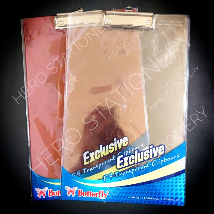

Unik Butterfly Clipboard Papan Jalan Transparan Gilaa!!!