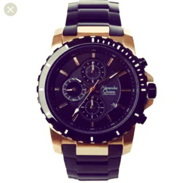 ALEXANDRE CRISTIE AC 6141 MC.JAM TANGAN PRIA STAILESS STEEL.RP.1.350.000