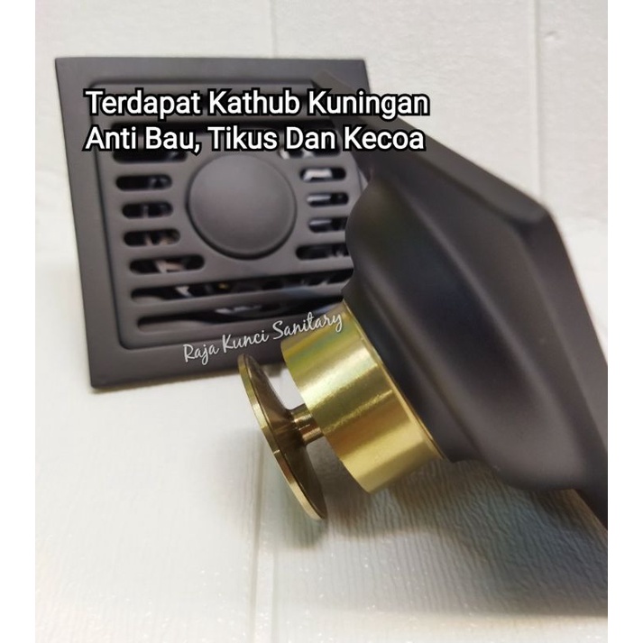 Smart Floor Drain Mesin Cuci Hitam Black/Saringan Got Kamar Mandi Mesin Cuci Stainless Stell