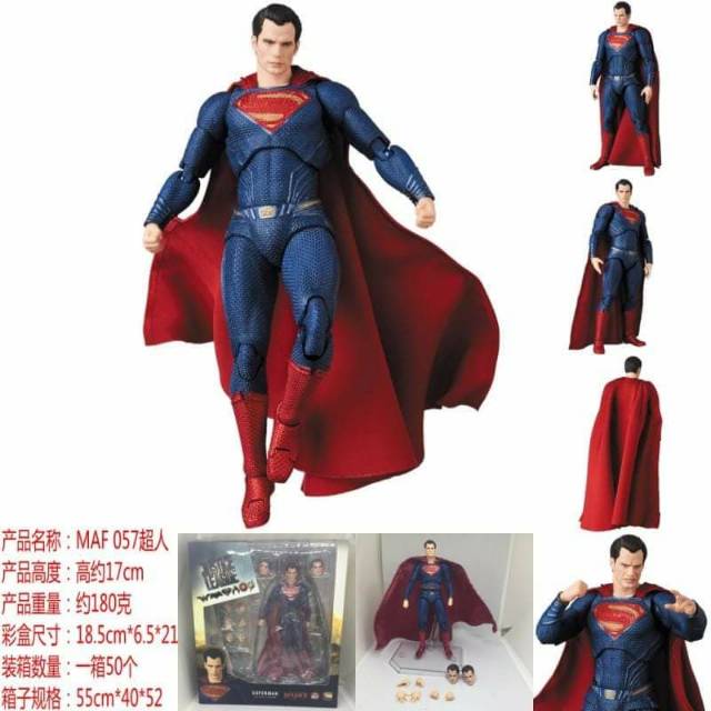 Mafex superman justice league misb