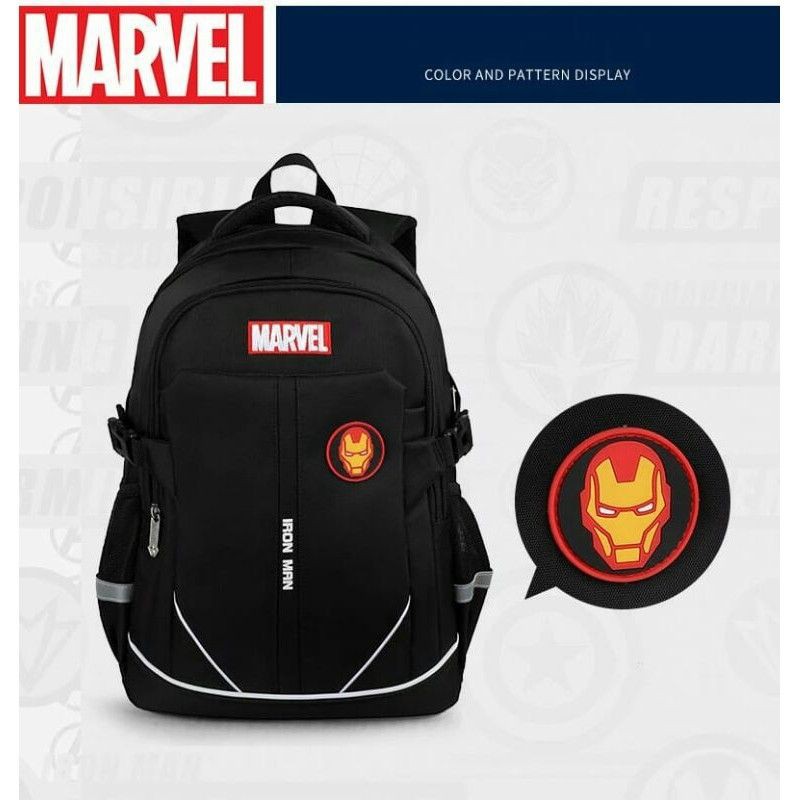 Marvel_Tas Anak Sekolah Laki laki Tk Sd Ransel Anak Karakter Kartun Super Herro Terbaru 2022