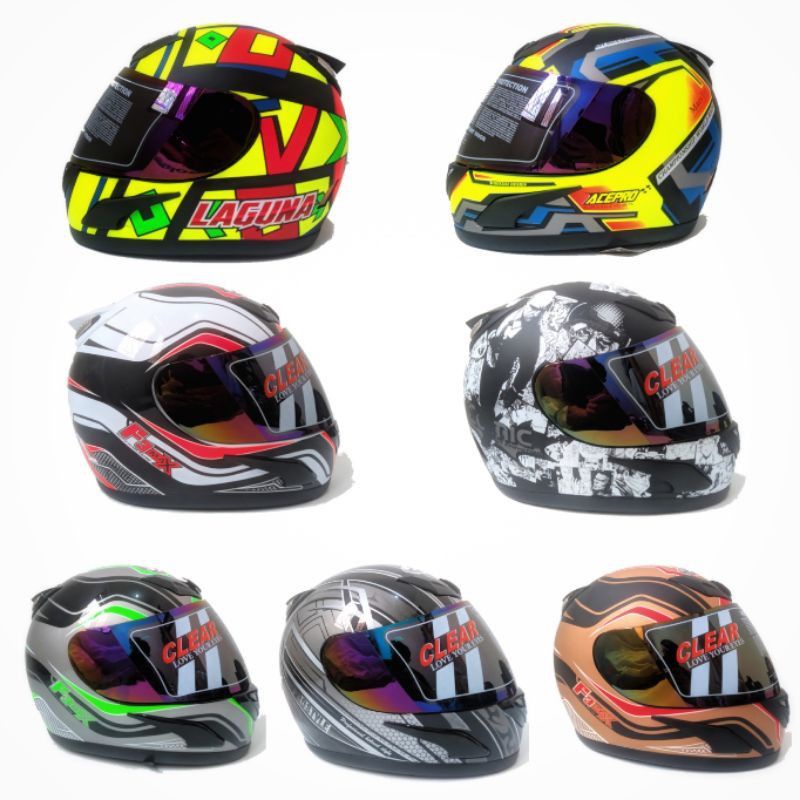 Helm Full Face JPN Helm Murah SNI