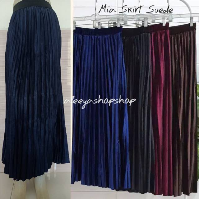 ALEEYA Rok Plisket Suede / Mia Skirt Suede (RK2115)