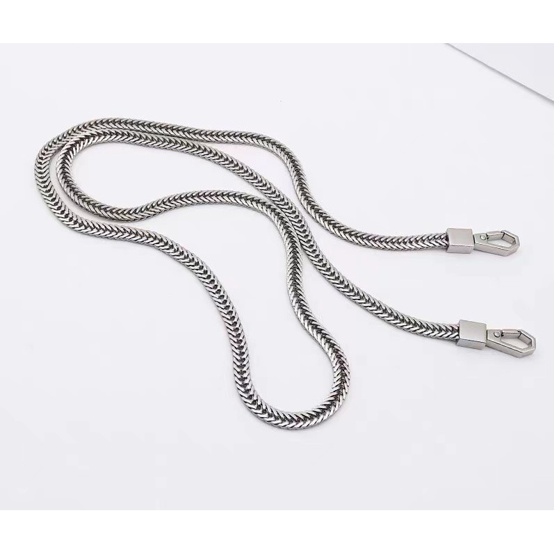 Tali Tas Selempang Rantai Silver59#