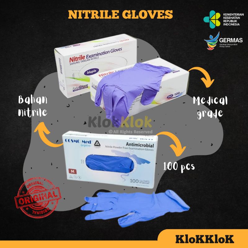 Sarung tangan nitrile handscoon glove