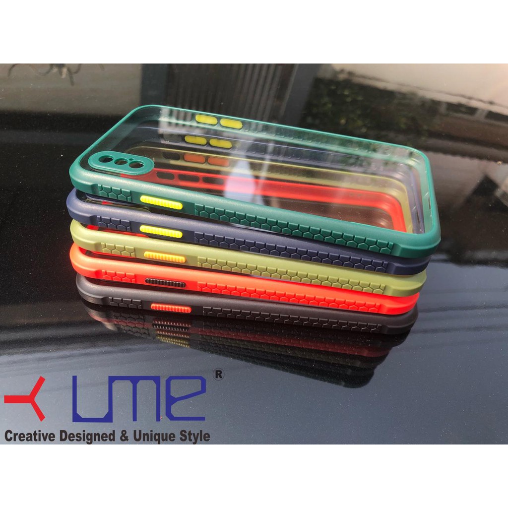 Iphone Xs Max casing fuze treadware miqilin case soft case Premium