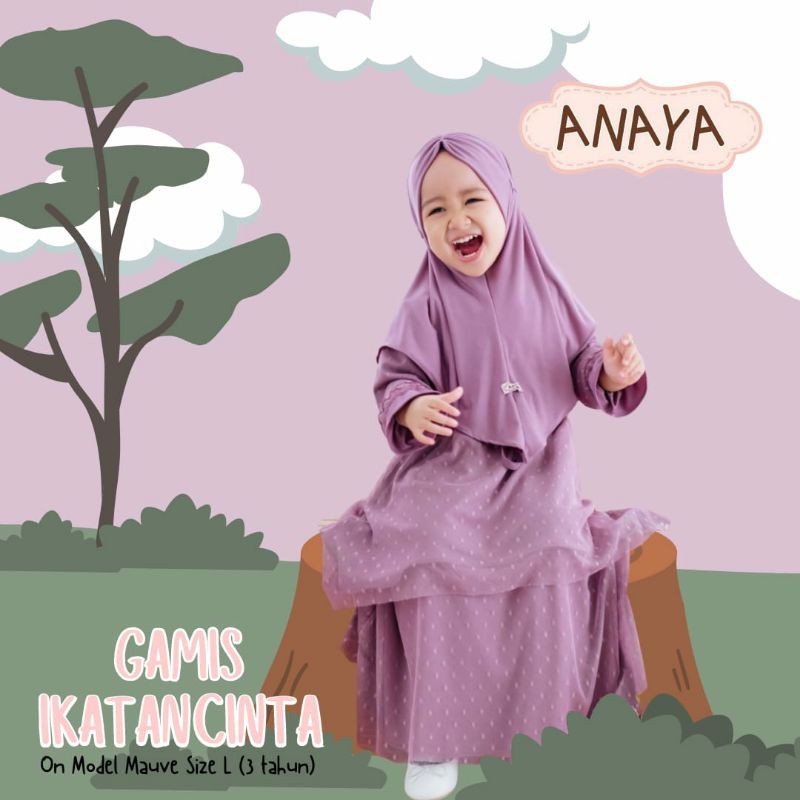 GAMIS IKATAN CINTA by ANAYA HIJAB anayahijab