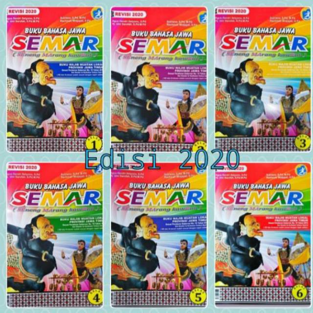 Buku bahasa jawa semar sd kelas 123456 semar basa jawa 2020
