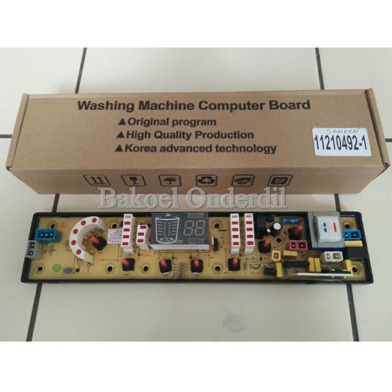 MODUL PCB 0492 MESIN CUCI SANKEN TOP LOADING